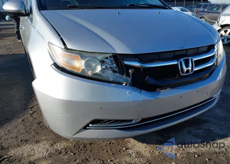 2014 Honda Odyssey Ex-L из США, поврежденный, VIN 5FNRL5H61EB103263